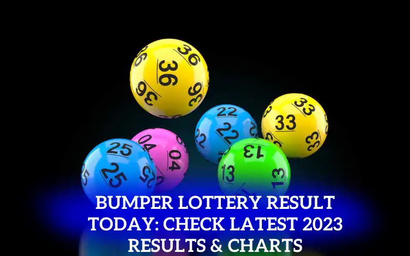 Bumper lottery result today